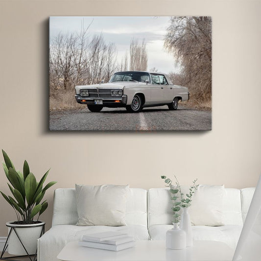 Chrysler Imperial - Klasik Amerikan Sedan Kanvas Tablo