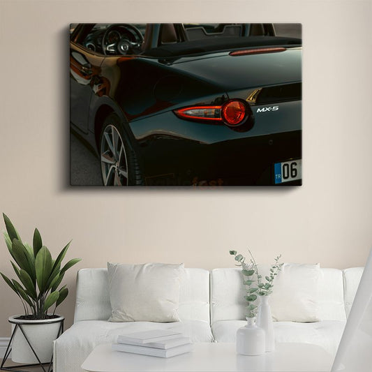 Mazda MX-5 Roadster - Sportif Japon Otomobili Kanvas Tablo