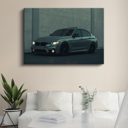 BMW M3 - Modern Spor Sedan Kanvas Tablo