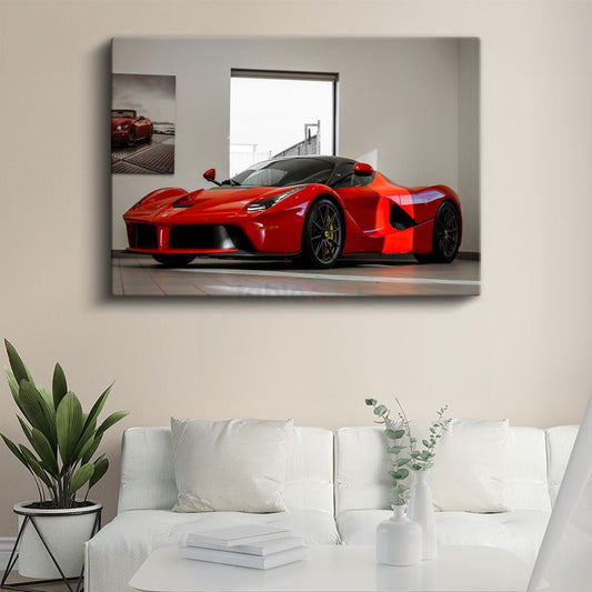Ferrari LaFerrari - İtalyan Süper Otomobil Kanvas Tablo
