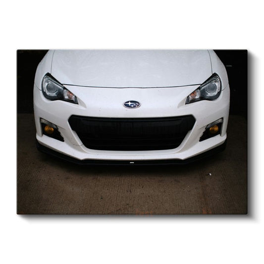 Subaru BRZ Ön Görünüm - Sportif Japon Coupe Kanvas Tablo