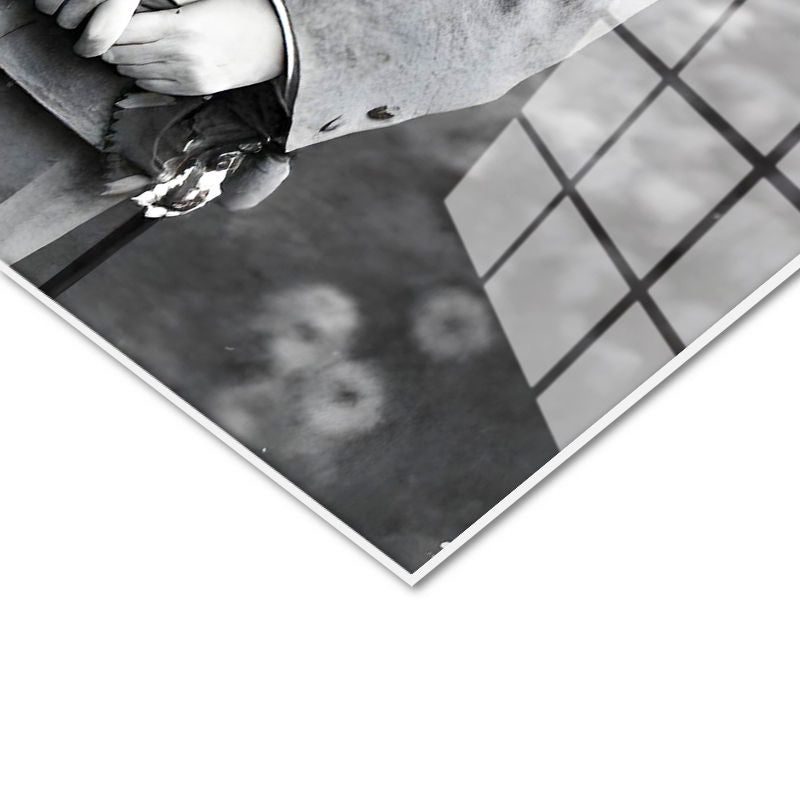 Tamperli Gerçek Cam Tablo Atatürk Madalyalı Mareşal Atatürk Tablosu Duvar Dekoru