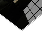 Tamperli Gerçek Cam Tablo Atatürk Siyah Smokin Atatürk Tablosu Duvar Dekoru