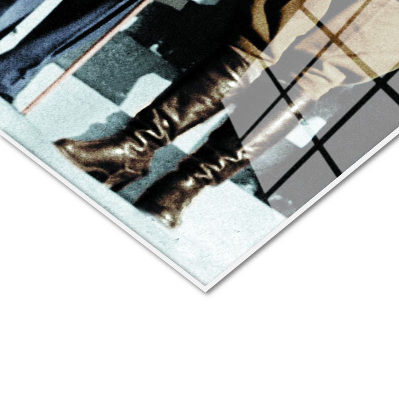 Tamperli Gerçek Cam Tablo Atatürk Latife Hanım Heyet Atatürk Tablosu Duvar Dekoru