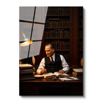 Tamperli Gerçek Cam Tablo Atatürk Makam Çalışma Masası Atatürk Tablosu Duvar Dekoru