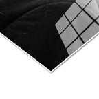 Tamperli Gerçek Cam Tablo Atatürk Kalpaklı Cephe Bakış Atatürk Tablosu Duvar Dekoru