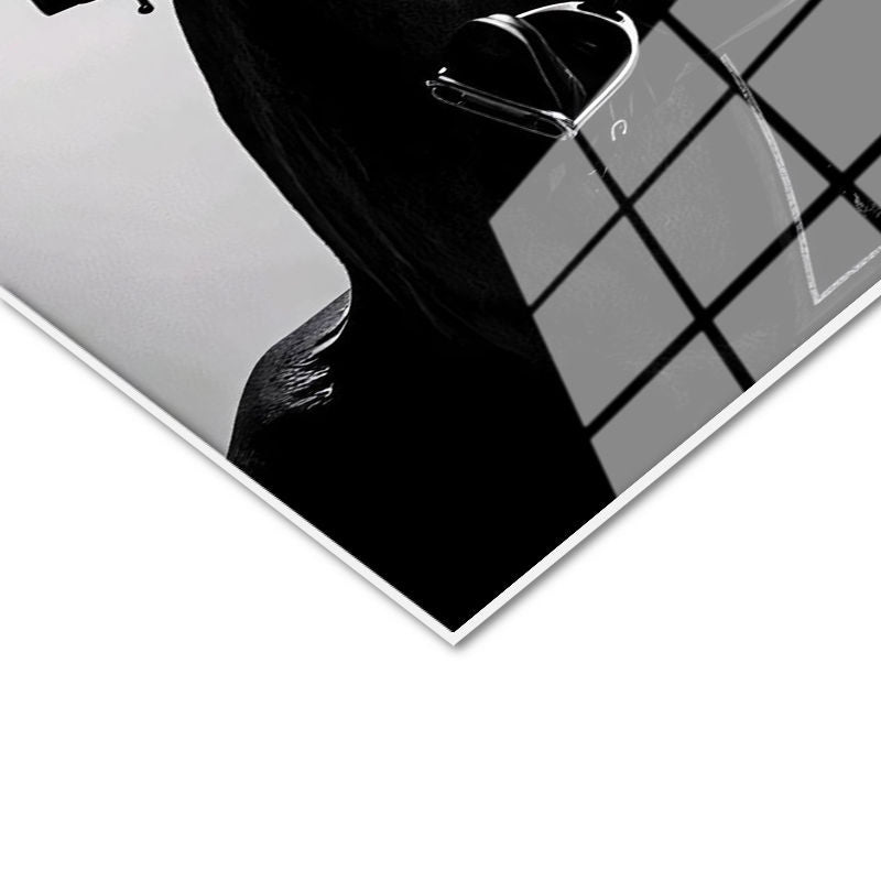 Tamperli Gerçek Cam Tablo Atatürk Üniformalı Şahlanan At Atatürk Tablosu Duvar Dekoru