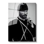 Tamperli Gerçek Cam Tablo Atatürk Sakallı Kalpaklı Nadir Portre Atatürk Tablosu Duvar Dekoru