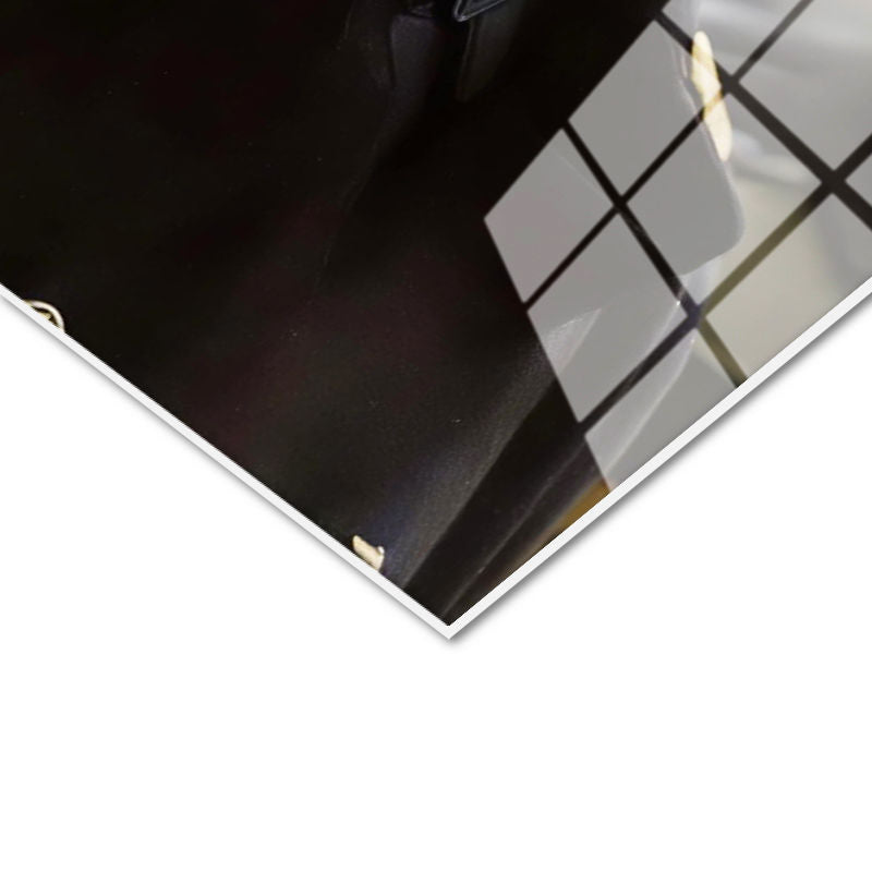 Tamperli Gerçek Cam Tablo Atatürk Resmi Üniforma Kalpaklı Bakış Atatürk Tablosu Duvar Dekoru