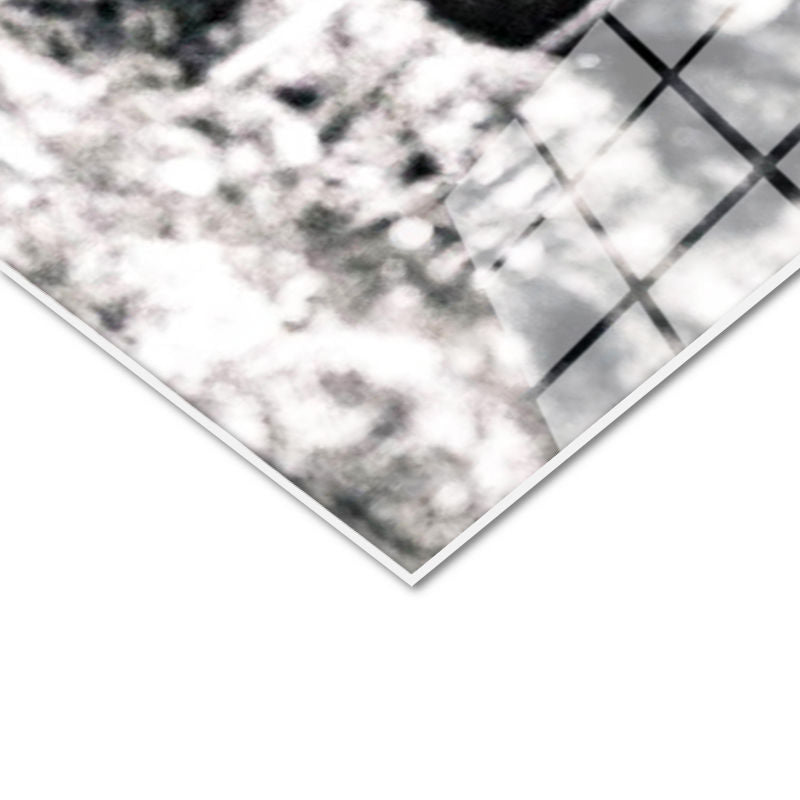 Tamperli Gerçek Cam Tablo Atatürk Bahçede Bastonlu Duruş Atatürk Tablosu Duvar Dekoru