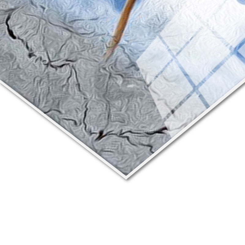 Tamperli Gerçek Cam Tablo Sade Çiçek Dizilimi Çiçek Tablosu Duvar Dekoru