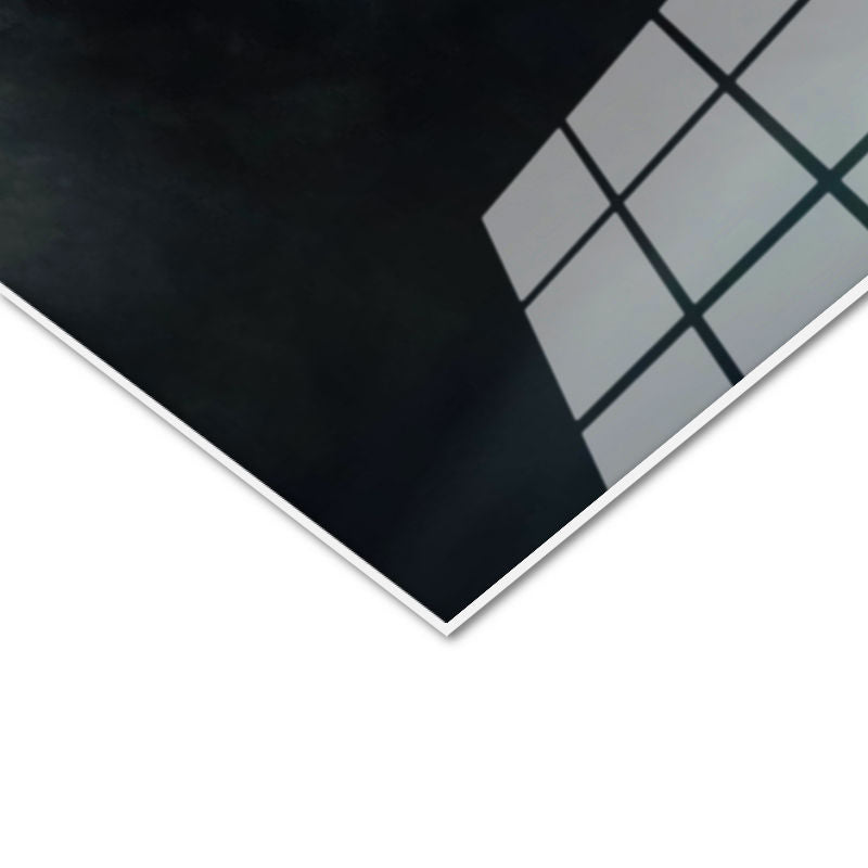 Tamperli Gerçek Cam Tablo Buket Formlu Çiçek Kompozisyonu Çiçek Tablosu Duvar Dekoru