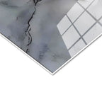 Tamperli Gerçek Cam Tablo Kabartma Görünümlü Zarif Çiçekler Çiçek Tablosu Duvar Dekoru