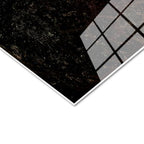 Tamperli Gerçek Cam Tablo Hadha Min Fadli Rabbi Hat Sanatı Dini İslami Tablo Duvar Dekoru