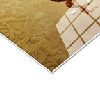 Tamperli Gerçek Cam Tablo Kadir Suresi Motifli Dini İslami Tablo Duvar Dekoru