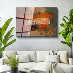 Tamperli Gerçek Cam Tablo Karışık İstif Yazı Dini İslami Tablo Duvar Dekoru