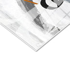 Tamperli Gerçek Cam Tablo Bir İşe Başlayınca Allaha Güven Ayeti Dini İslami Tablo Duvar Dekoru