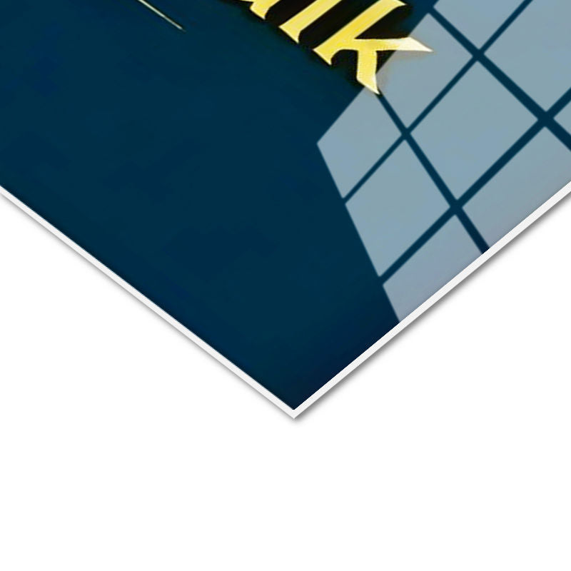 Tamperli Gerçek Cam Tablo Maalik Ul Mulk Altın Görünümlü Dini İslami Tablo Duvar Dekoru