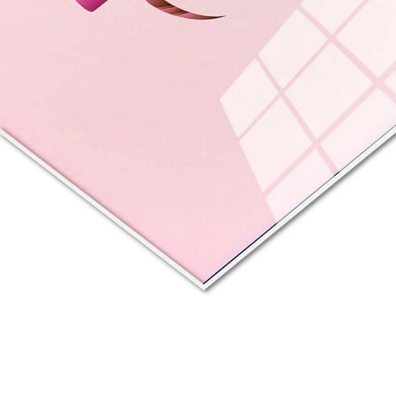 Tamperli Gerçek Cam Tablo Hz Muhammed Yazısı Bahar Çiçekli Dini İslami Tablo Duvar Dekoru