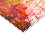 Tamperli Gerçek Cam Tablo Sanatsal Çizim Beyaz Atlar At Tablosu Duvar Dekoru