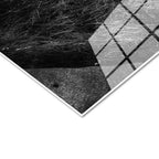 Tamperli Gerçek Cam Tablo Gökyüzüne Bakan Aslan Portresi Aslan Tablosu Duvar Dekoru