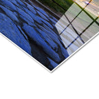 Tamperli Gerçek Cam Tablo Roma Kolezyum Tarihi Arena Şehir Mimari Tablo Duvar Dekoru