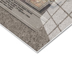 Tamperli Gerçek Cam Tablo Sultan Mehmed Reşad Üniformalı Portre Osmanlı Tablosu Duvar Dekoru