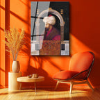 Tamperli Gerçek Cam Tablo Fatih Sultan Mehmed Kemerli Kompozisyon Osmanlı Tablosu Duvar Dekoru