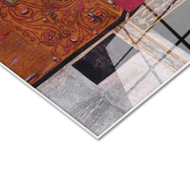 Tamperli Gerçek Cam Tablo Fatih Sultan Mehmed Kemerli Kompozisyon Osmanlı Tablosu Duvar Dekoru