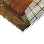 Tamperli Gerçek Cam Tablo Osmanlı Cami Önü Meydan Sahnesi Osmanlı Tablosu Duvar Dekoru