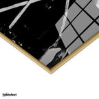 Altın Renk Metal Çerçeveli Tamperli Cam Tablo Atatürk Sakallı Kalpaklı Nadir Portre Atatürk Tablosu Duvar Dekoru