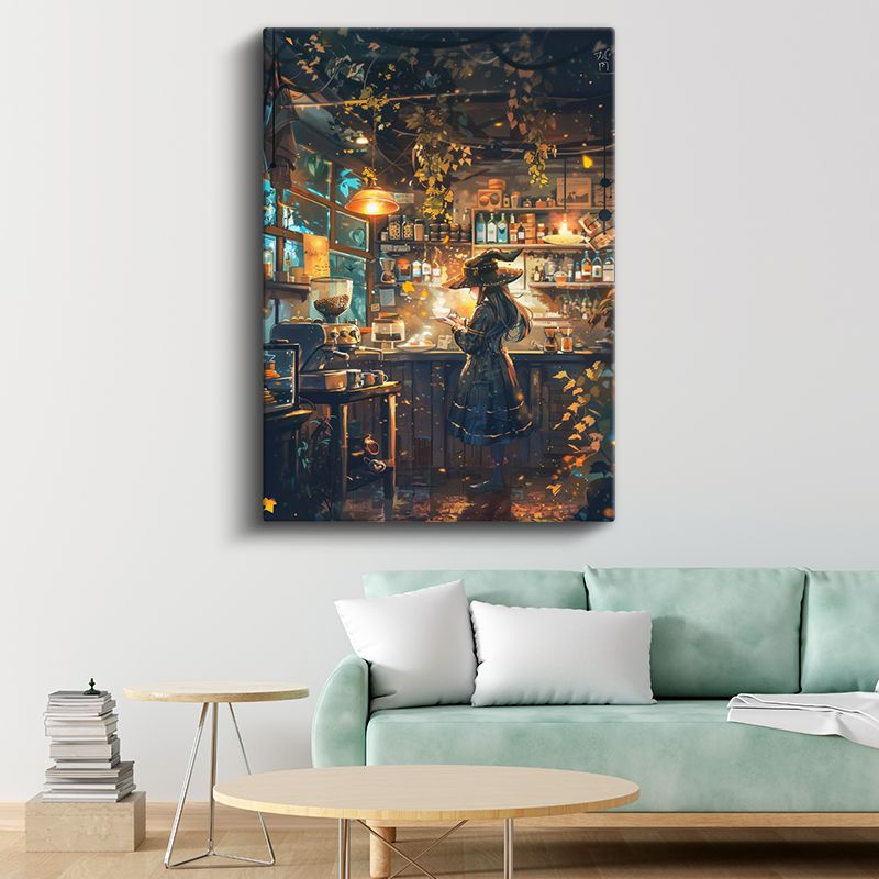 Sonbahar Büyücüsü - Sihirli Mutfak Anime Kanvas Tablo