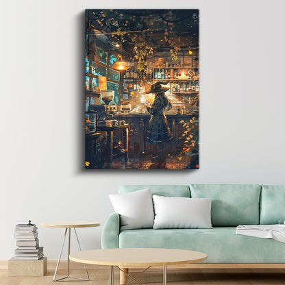 Sonbahar Büyücüsü - Sihirli Mutfak Anime Kanvas Tablo