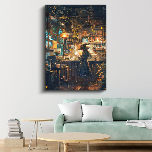 Sonbahar Büyücüsü - Sihirli Mutfak Anime Kanvas Tablo