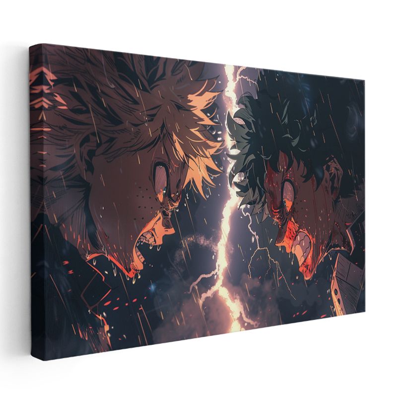 Epik Savaş - Şimşek Çarpışması Anime Kanvas Tablo