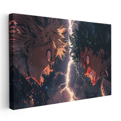 Epik Savaş - Şimşek Çarpışması Anime Kanvas Tablo