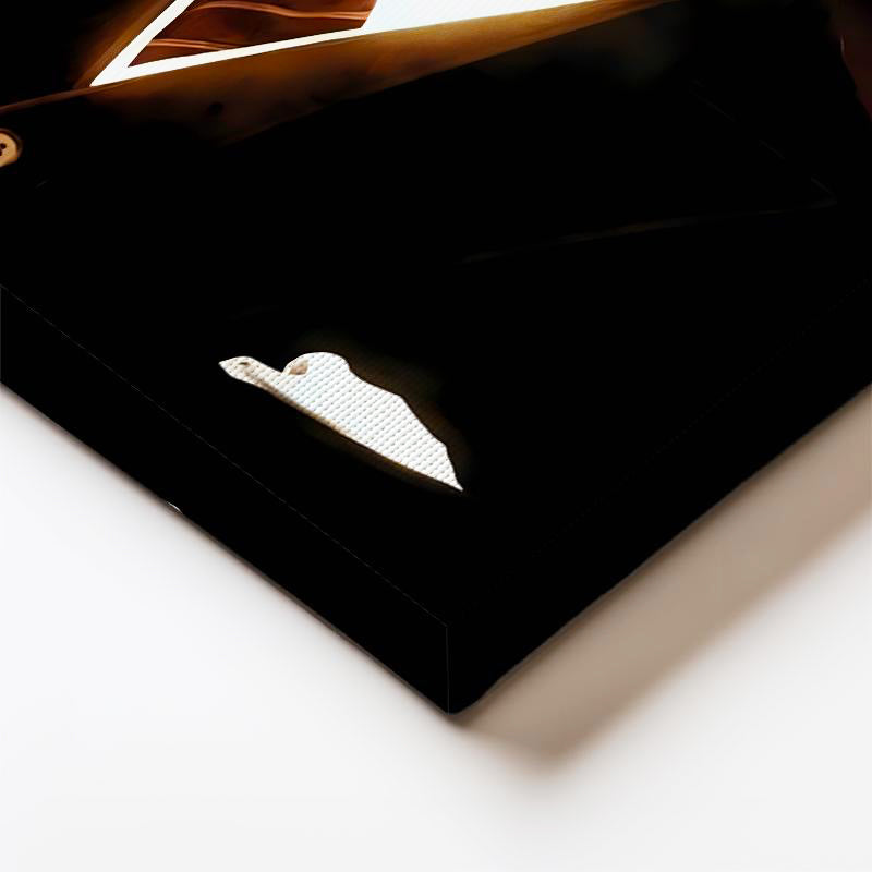 Dikey Kanvas Tablo Atatürk Bayrak Fonlu Atatürk Tablosu Ev Ofis Duvar Dekoru