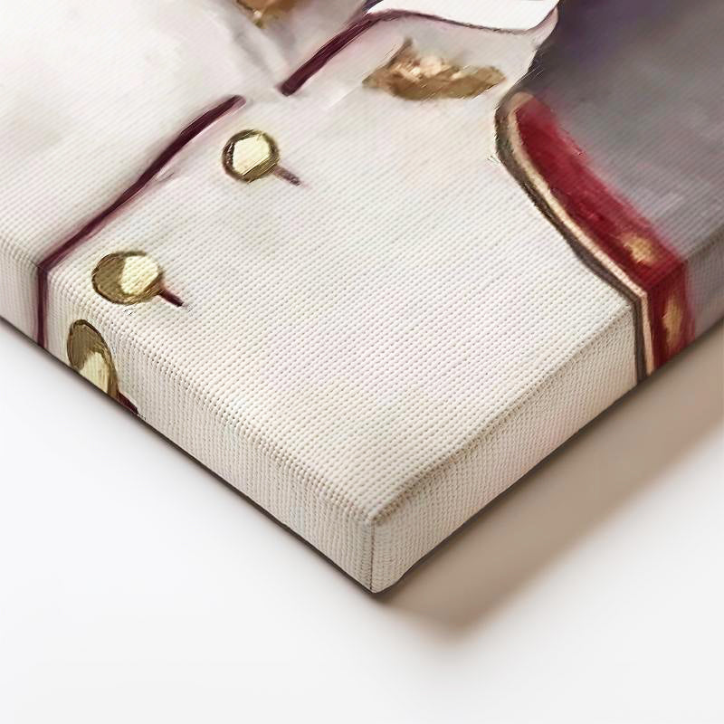 Dikey Kanvas Tablo Atatürk Fesli Gençlik Atatürk Tablosu Ev Ofis Duvar Dekoru