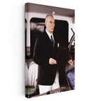 Dikey Kanvas Tablo Atatürk Gemi Güvertesi Atatürk Tablosu Ev Ofis Duvar Dekoru