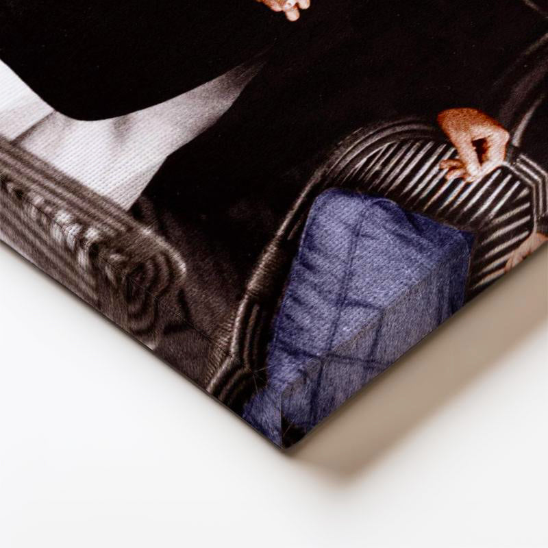 Dikey Kanvas Tablo Atatürk Gemi Güvertesi Atatürk Tablosu Ev Ofis Duvar Dekoru