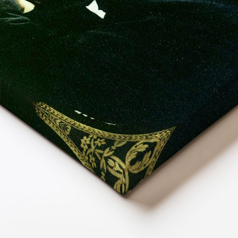 Dikey Kanvas Tablo Atatürk Yan Profil Atatürk Tablosu Ev Ofis Duvar Dekoru