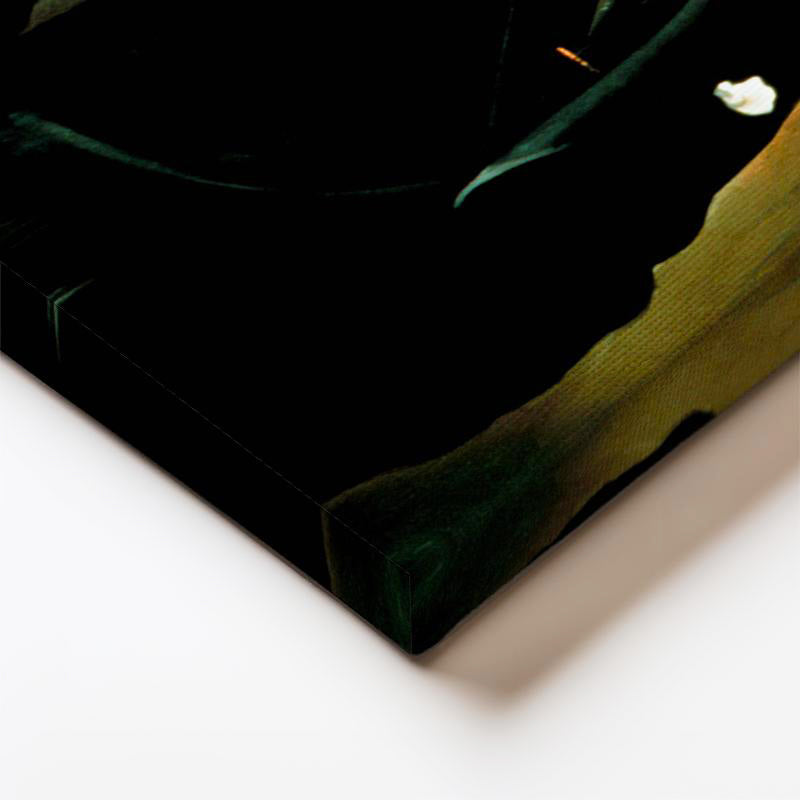 Dikey Kanvas Tablo Atatürk Madalyalı Duruş Atatürk Tablosu Ev Ofis Duvar Dekoru