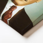 Dikey Kanvas Tablo Atatürk Kalpaklı Sivil Atatürk Tablosu Ev Ofis Duvar Dekoru