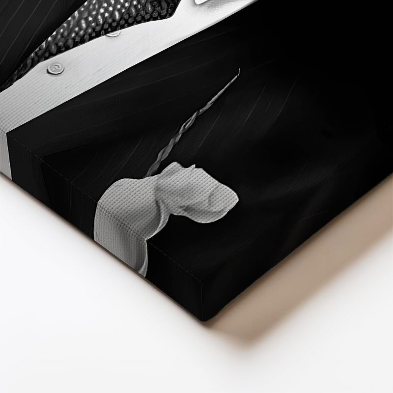 Dikey Kanvas Tablo Atatürk Desenli Kravat Atatürk Tablosu Ev Ofis Duvar Dekoru