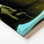 Dikey Kanvas Tablo Atatürk Eldivenli Melon Şapka Atatürk Tablosu Ev Ofis Duvar Dekoru