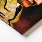 Dikey Kanvas Tablo Atatürk Kalın Yaka Palto Atatürk Tablosu Ev Ofis Duvar Dekoru