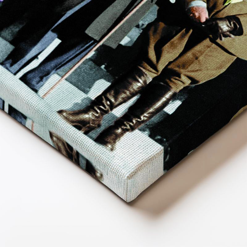 Dikey Kanvas Tablo Atatürk Latife Hanım Heyet Atatürk Tablosu Ev Ofis Duvar Dekoru