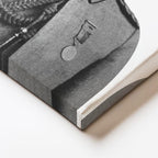 Dikey Kanvas Tablo Atatürk Kalpaklı Kordonlu Üniforma Atatürk Tablosu Ev Ofis Duvar Dekoru