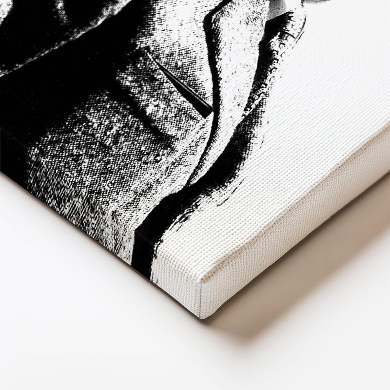 Dikey Kanvas Tablo Atatürk Kalpaklı Karizmatik Yüz Atatürk Tablosu Ev Ofis Duvar Dekoru