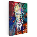 Dikey Kanvas Tablo Atatürk Modern Sanat Soyut Portre Atatürk Tablosu Ev Ofis Duvar Dekoru